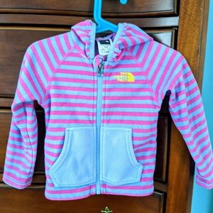 Girls The North Face fleece 2T